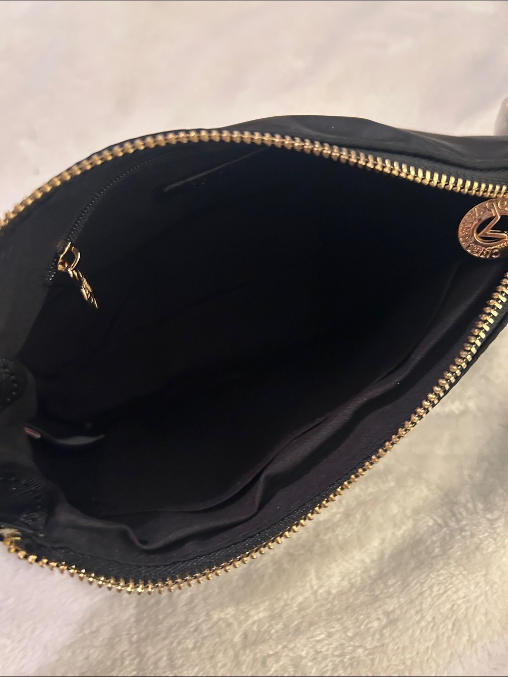Valentino Orlandi Crossbody & wallet with Gold V-Logo - Picture 7 of 8